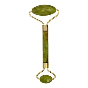 Rolo Massagem Facial Pedra Jade AB-YS2001 - Reduz Linhas e Previne Rugas