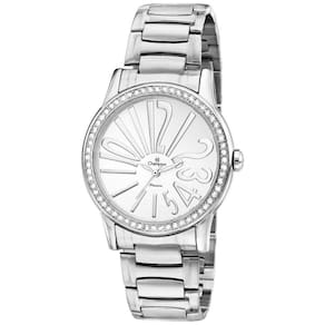 Relógio Champion Passion Feminino Prata CH25936Q - Aço, Strass, 5ATM