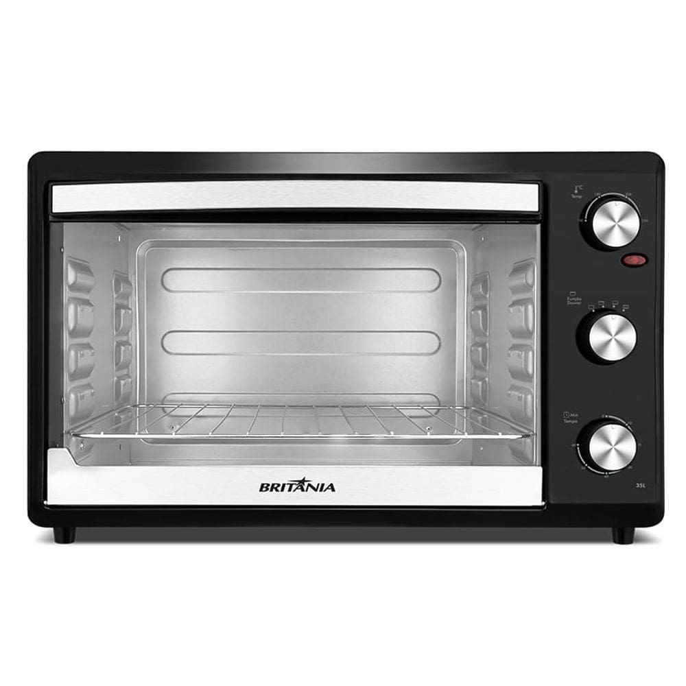 Forno 35l Britânia Preto - Elétrico - 110v - Bfe35
