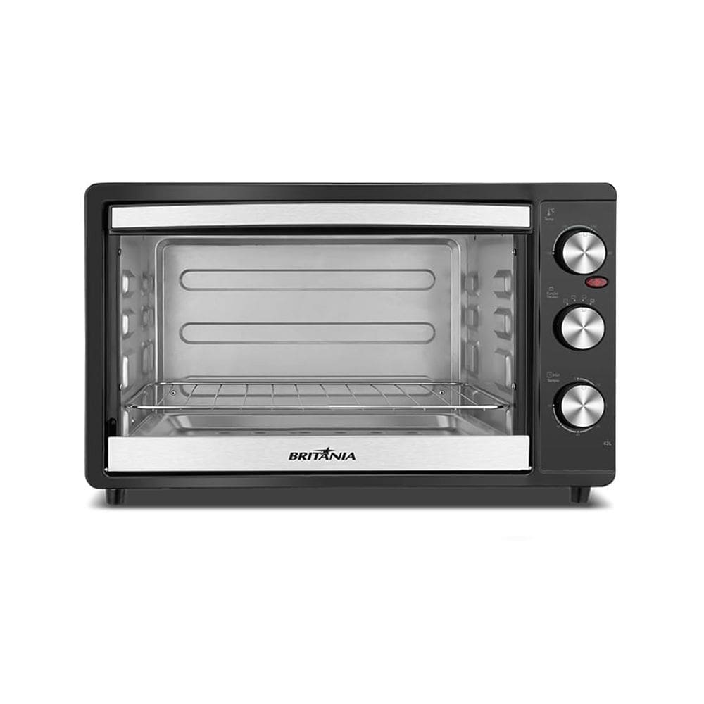 Forno 43l Britânia Preto - Elétrico - 110v - Bfe43