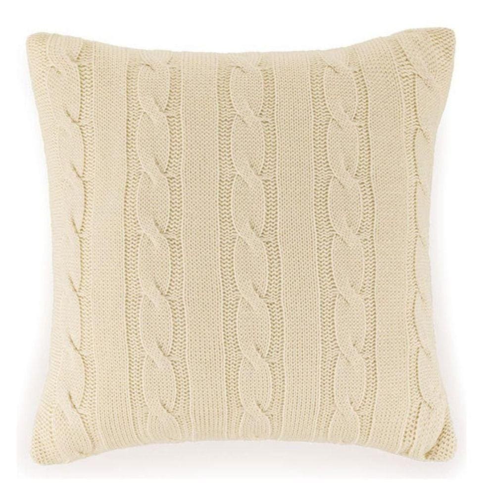 Almofada Decorativa Karsten Ane 45cm x 45cm Bege