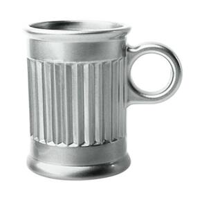 Jogo de 6 Xícaras para Café Coffee Time em Cristal cor Prata - 85ml - 24247