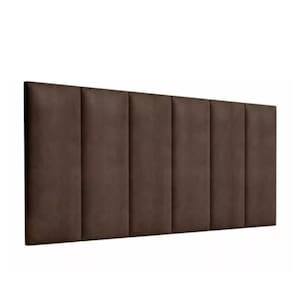 Kit 5 Placas Estofadas Cabeceira Cama Solteiro 20x60cm