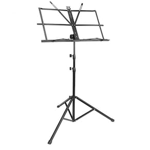 Estante Para Partitura Portátil com Ajuste De Altura - Dobrável Com Estojo