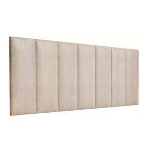 Kit 7 Placas Estofadas Cabeceira Cama Casal 20x60cm