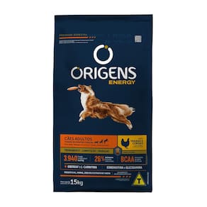 Ração Origens Para Cães Adultos Energy Frango 15Kg