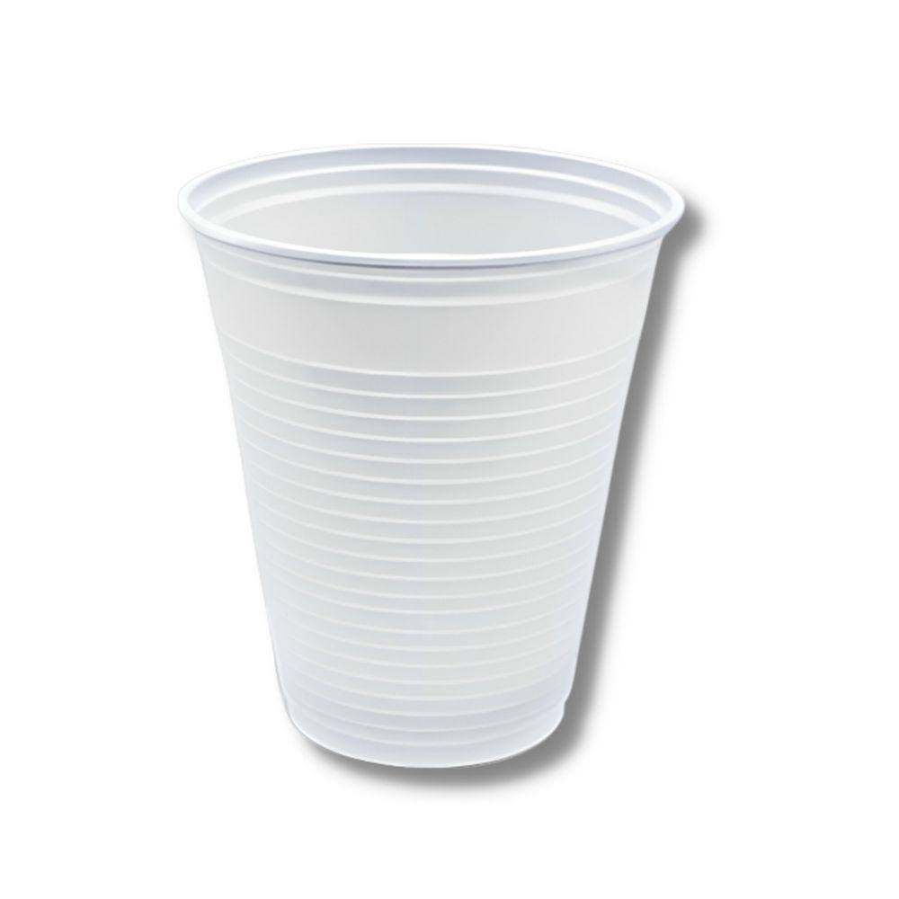 Copo Plástico Descartável Água 400ml Liso C/ 50 Un.