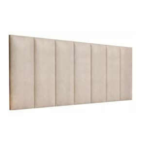 Kit 8 Placas Estofadas Cabeceira Cama Queen 20x60cm