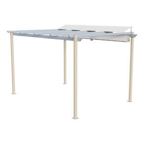 Pergolado Retrátil Alumínio E Poliester Tenda 4x2.8m - Samoa