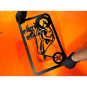 Quadro Chopper Namorados 48x30 Cm Preto Lixa