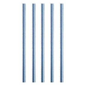 Barra Roscada UNC Multibarras Zincado 1pX1m - Embalagem com 5 Unidades