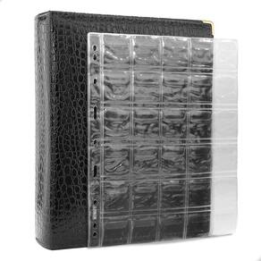 Álbum Fichário 30 Folhas Para 900 Moedas 28x21 Cobra XL