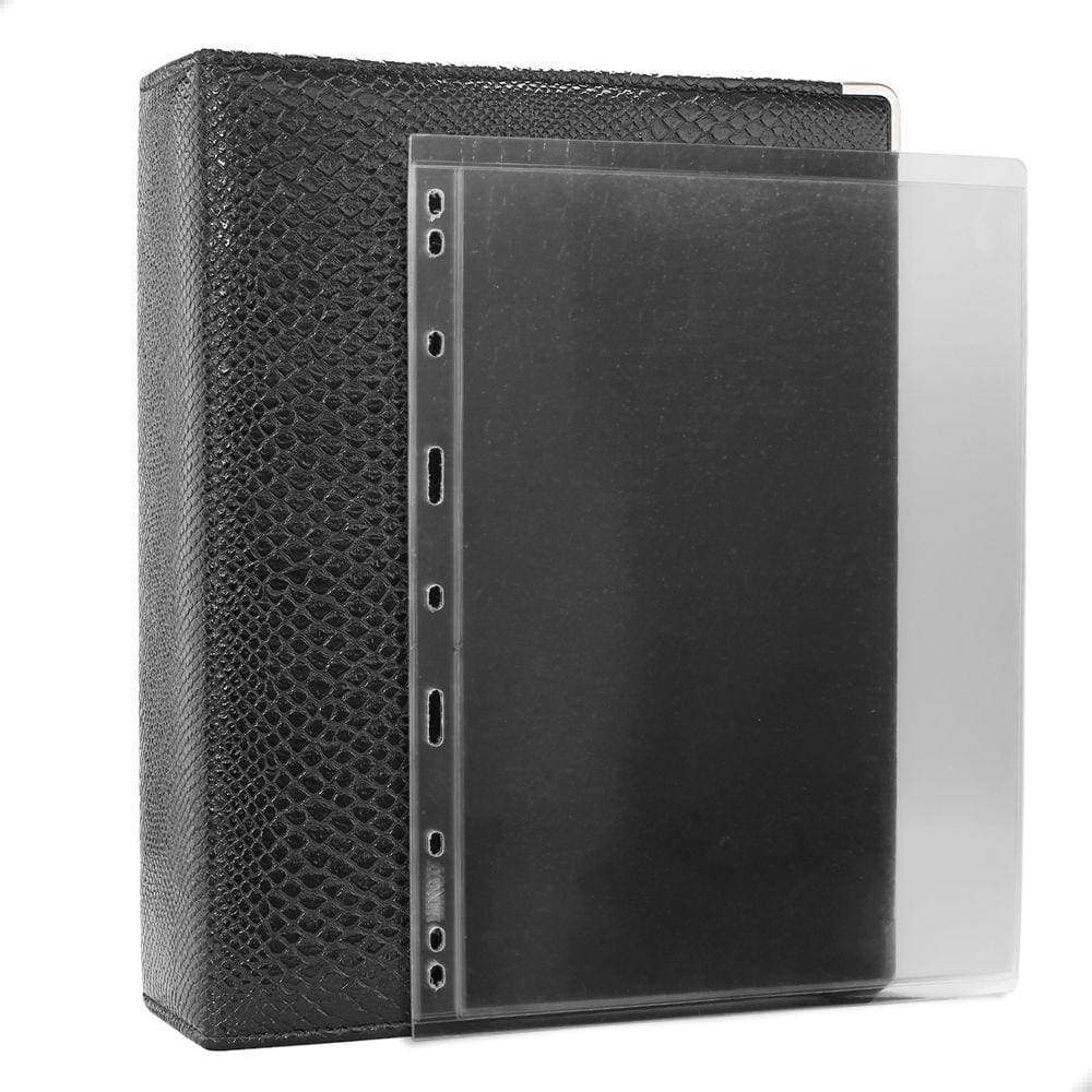 Álbum Fichário 30 Folhas Para Cédulas 1 Espaço 28x21 Cobra XL