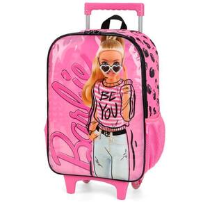 Mochila de Rodinhas Infantil - Barbie - Be You - Luxcel