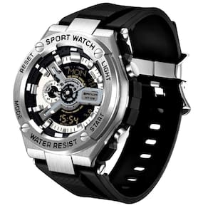 Relógio Masculino Digital Luminoso Impermeável Multifuncional Esportivo