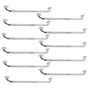 Alça De Apoio 70cm Suporte Anti Queda Kit 12 Uni Evita Acidente Gestante Idoso Criança Banheiro Casa Segurança
