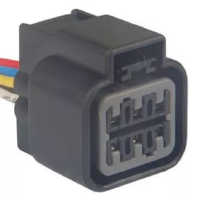 Chicote Conector 6 Vias Lanterna Traseira Kia Bongo