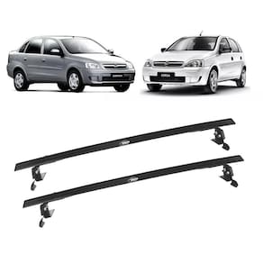 Rack De Teto Aluminio Corsa Sedan E Hatch Frente Montana