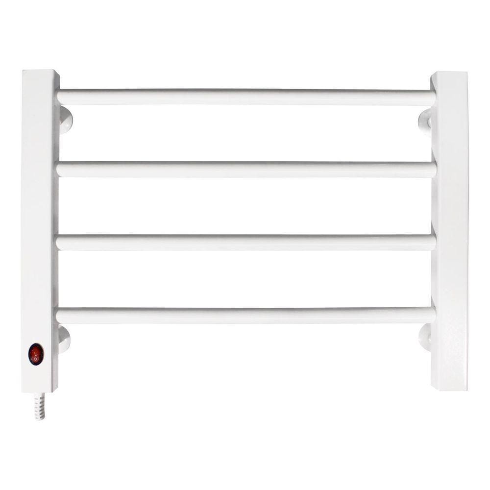 Toalheiro Térmico Bivolt Pequeno Branco Lado Esquerdo Aiello