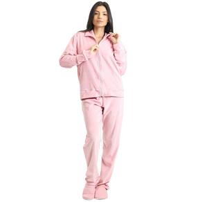 Conjunto em Plush com Zíper