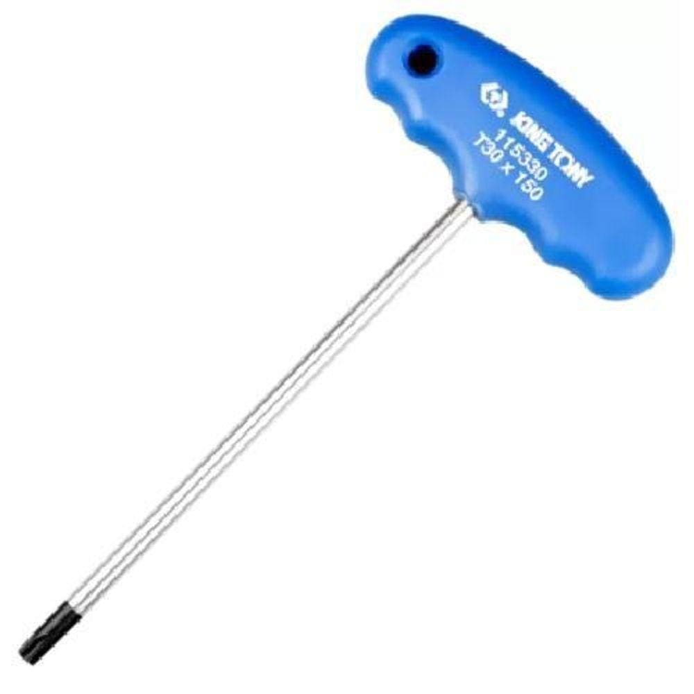Chave Torx T-30 c/ Cabo T King Tony 150mm Cromada