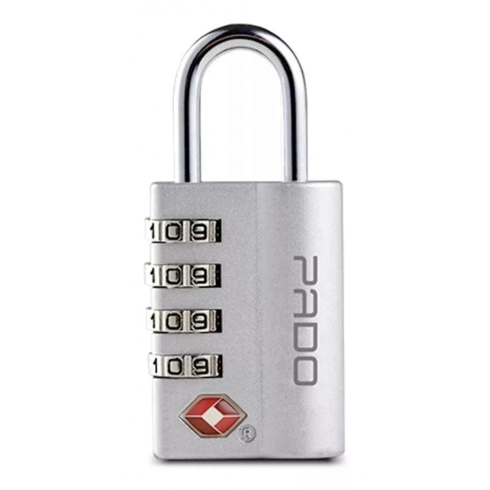 Cadeado Tsa Sm Executive 4 Segredos Prata
