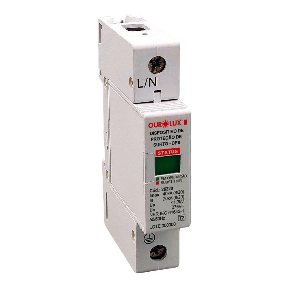 Dps Dispositivo Protecao Contra Surto Ourolux  1P 40Ka