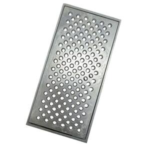 Grelha Anti Insetos 15x30 Alumínio Perfurado Com Suporte