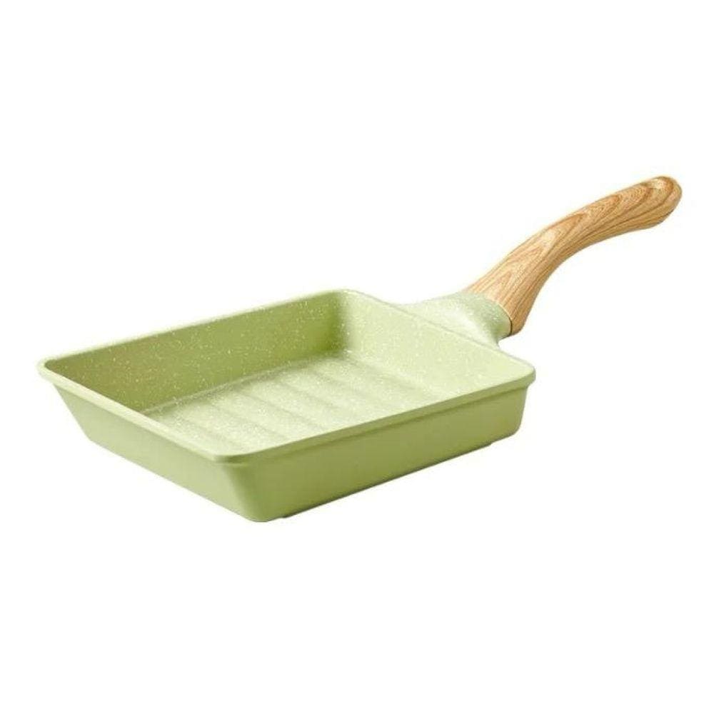 Frigideira Tamagoyaki de Alumínio Cerâmico Retangular 20cm