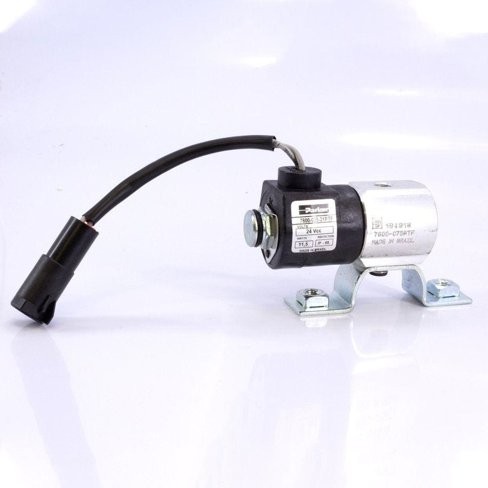 Válvula do Acionamento da Reduzida Man 24 Volts - Parker - 7600-075RTF