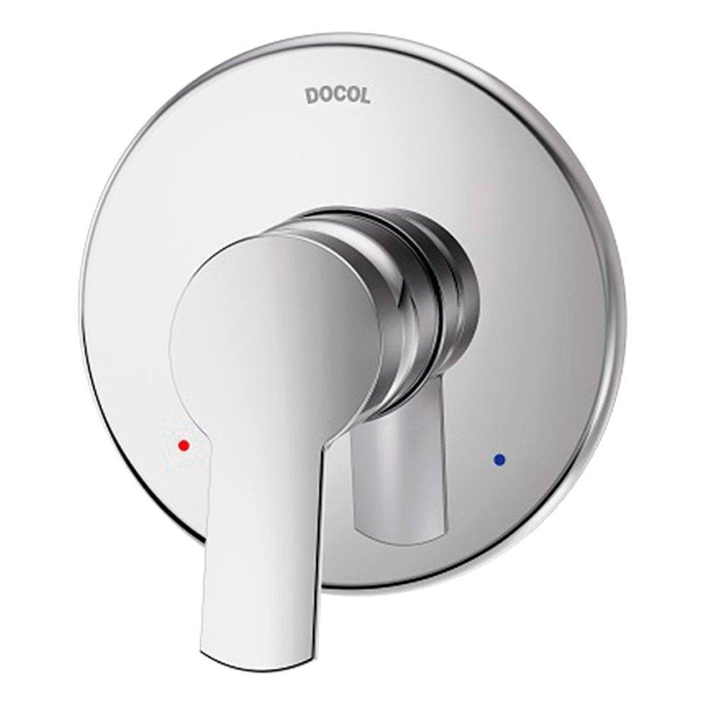 Acabamento Docol Monocomando para Chuveiro 3/4 Alta/Baixa Pressão Chess Cromado
