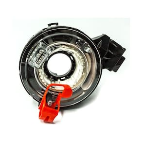 Cinta Airbag Audi A3 A4 A6 A8 Golf Jetta Passat Tiguan C/ Piloto Automático Comando de Som Câmbio Borboleta Euro SRS0035