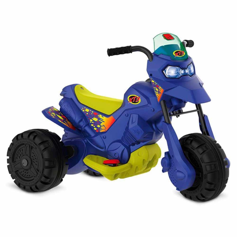 Moto Elétrica Infantil Motocross Azul Passeio Brinquedo - Loja Zuza  Brinquedos