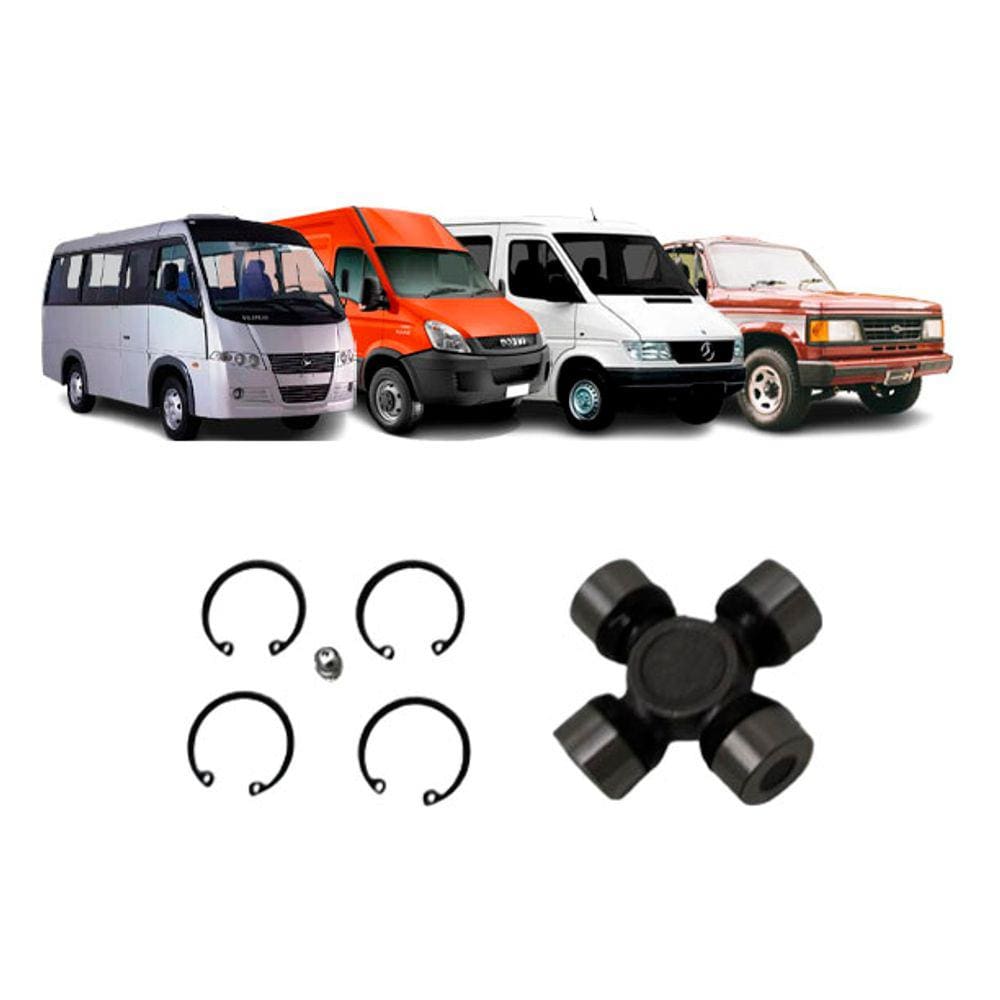 Cruzeta Cardan Sprinter 310/ Volare/ D20/ F1000, Iveco Daily 3510 ( Menor)