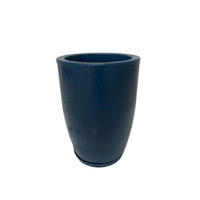 Vaso Plantas Coluna Azul Polietileno 66x36x24 Mato Verde