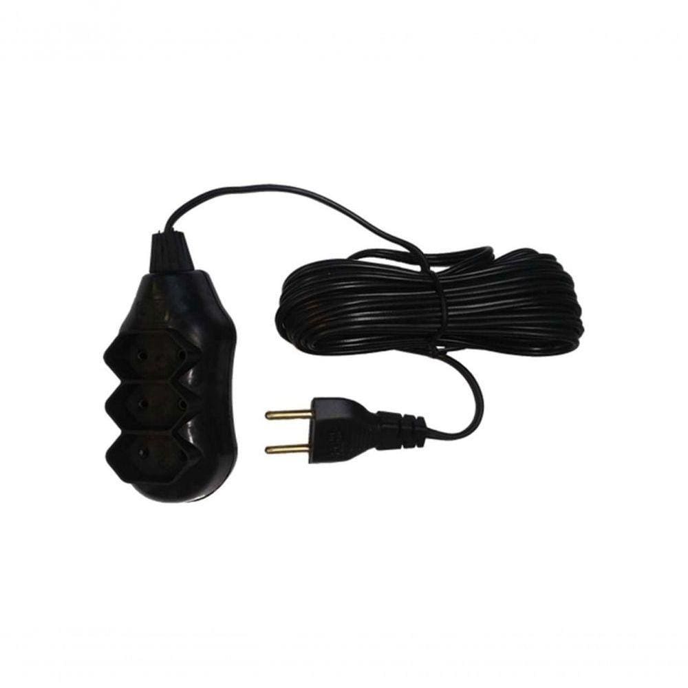 Extensao Fc New Pop Par 05M 2X0,75 Preto Blister