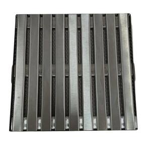 Ralo Quadrado 30x30 Inox 304 Netuno Com Tela Anti Escorpiões