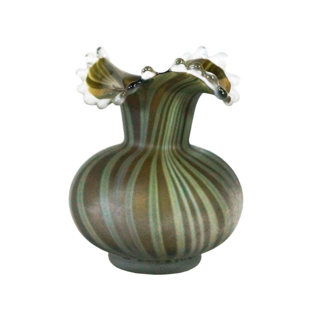 Vaso Decorativo Verde - 22x17x17cm - 16094