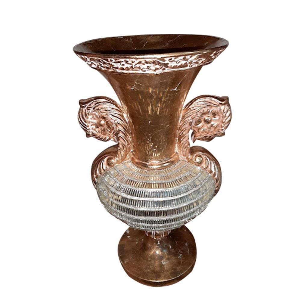 Vaso em Resina Dourado - 37x41x30 - 34603