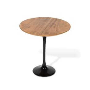 Mesa Bistrô Saarinen 70 cm Tampo Antíqua Base Preta