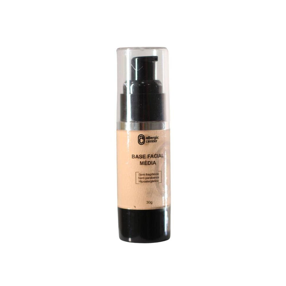 Base Facial Hipoalergênica com Vitamina E e Proteção