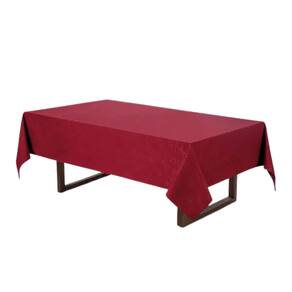 Toalha de Mesa Natal Tecido Karsten Veríssimo Vermelho Retangular 1,60m x 2,20m