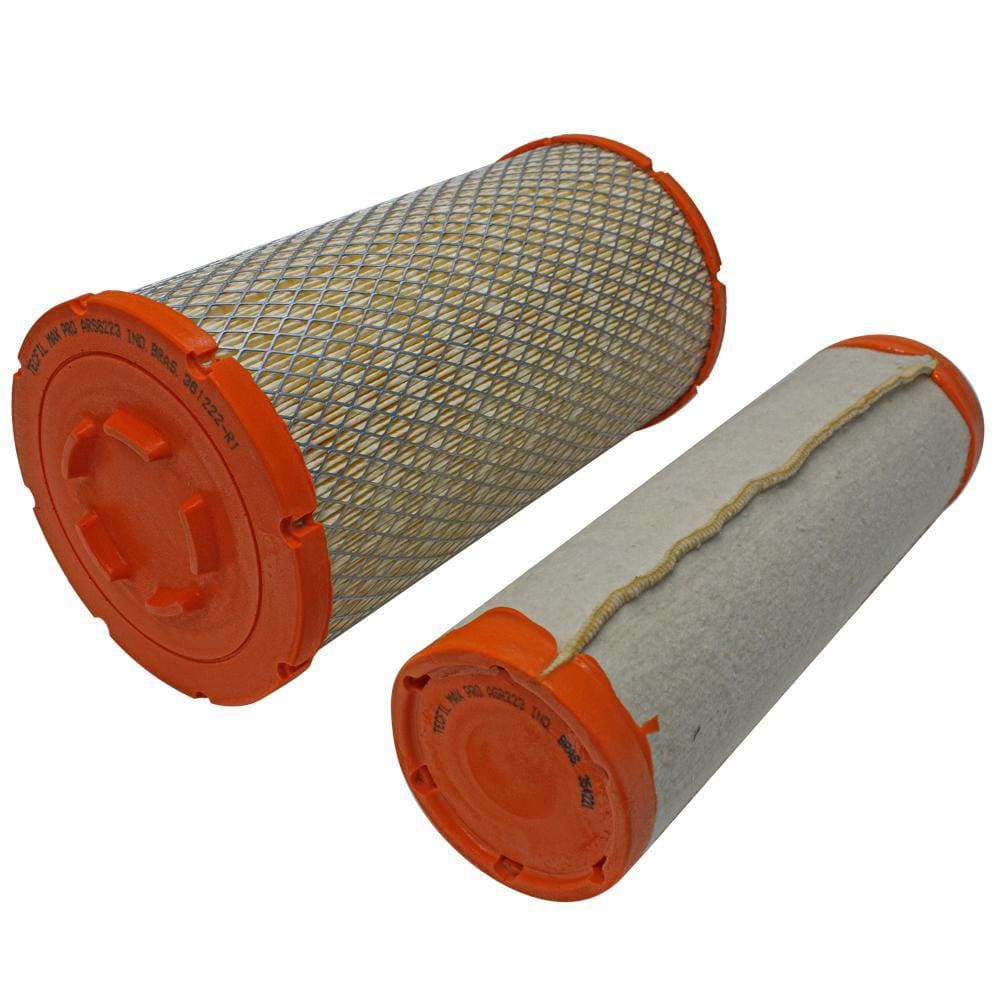 Kit Filtros Ar Motor JD 5403 5603 5605 5705 Mitsubishi L200 Tratores 290 291 292 297 298 299 Troller T4 Após 2002 Tecfil