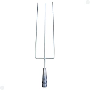 Churrasqueiro Pro: Espeto Triplo Para Churrasco com 79 cm!