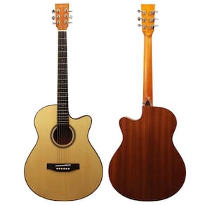 Violão Acústico Fosco Abeto 40`` Spruce Sapele LSS-40C