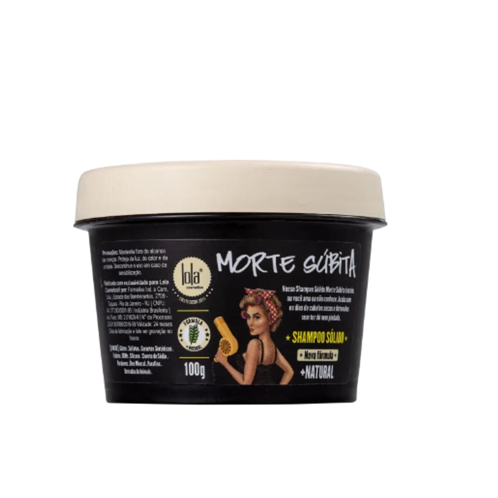 Shampoo Lola Morte Subita Solido 100g