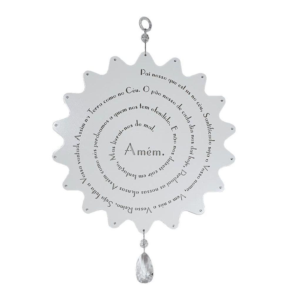 Placa Redonda Do Pai Nosso