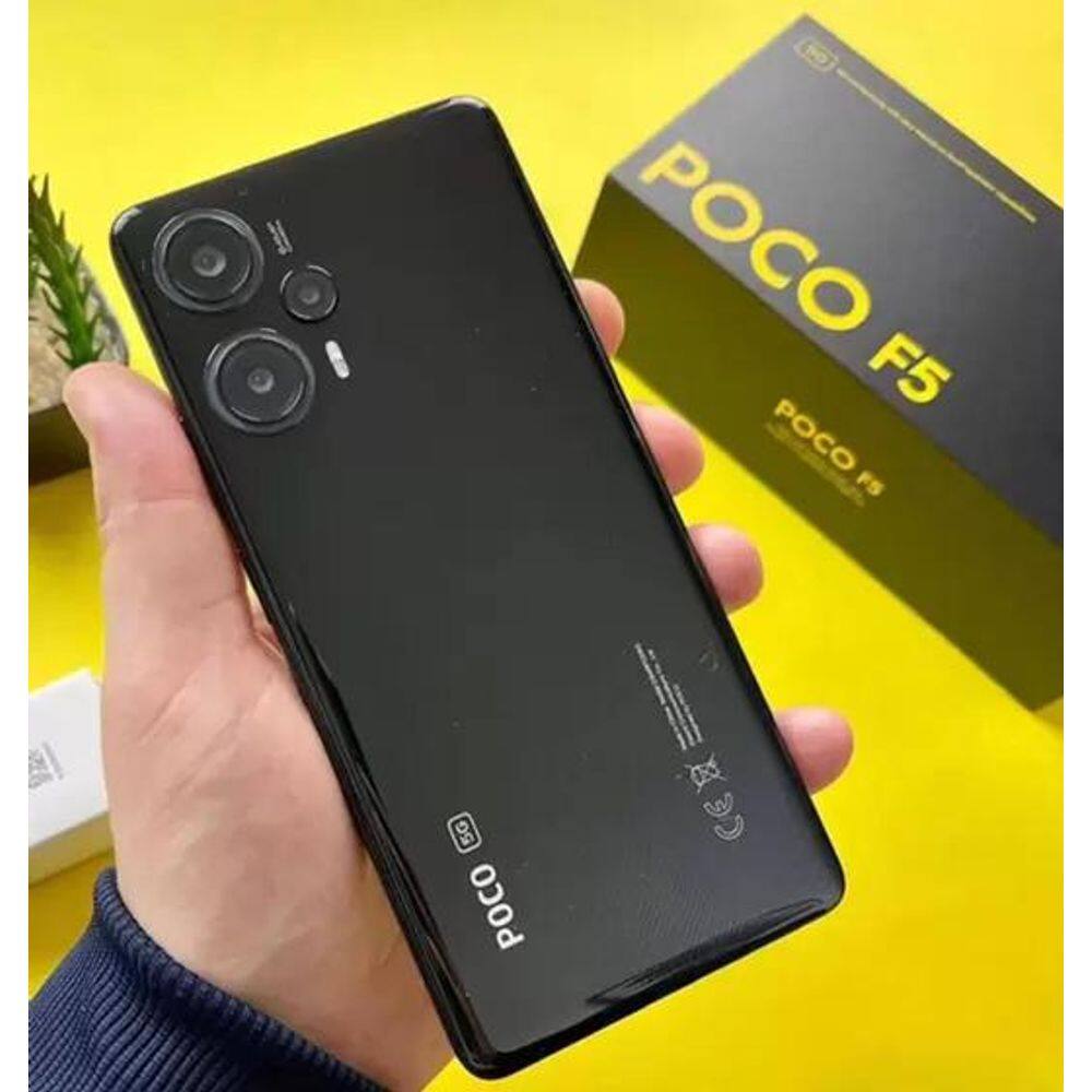 Smartphone Poco F5 5G 256GB / 12GB ram Versao Global (Black) Preto