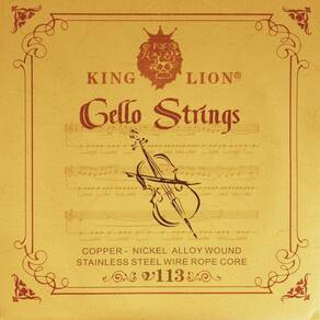 Encordoamento King Lion Cello 4/4 115 Alumínio