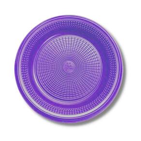 Prato  Descartavel (15 Cm.) Roxo  C/ (100X10 Un.)